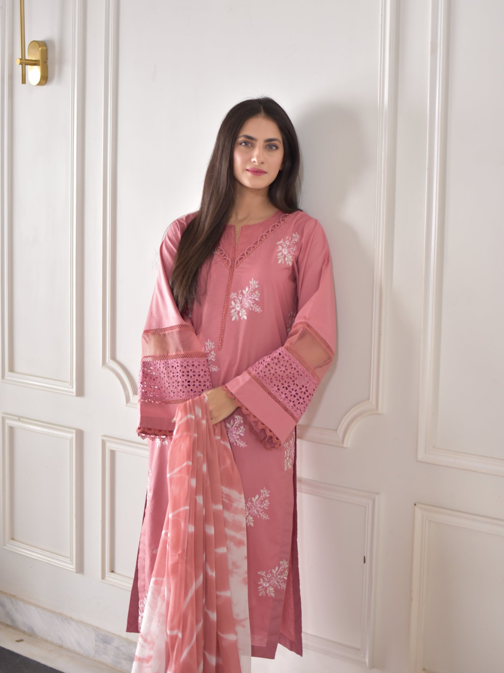 Best Selling - Mehr - 3 PC Embroidered Suit