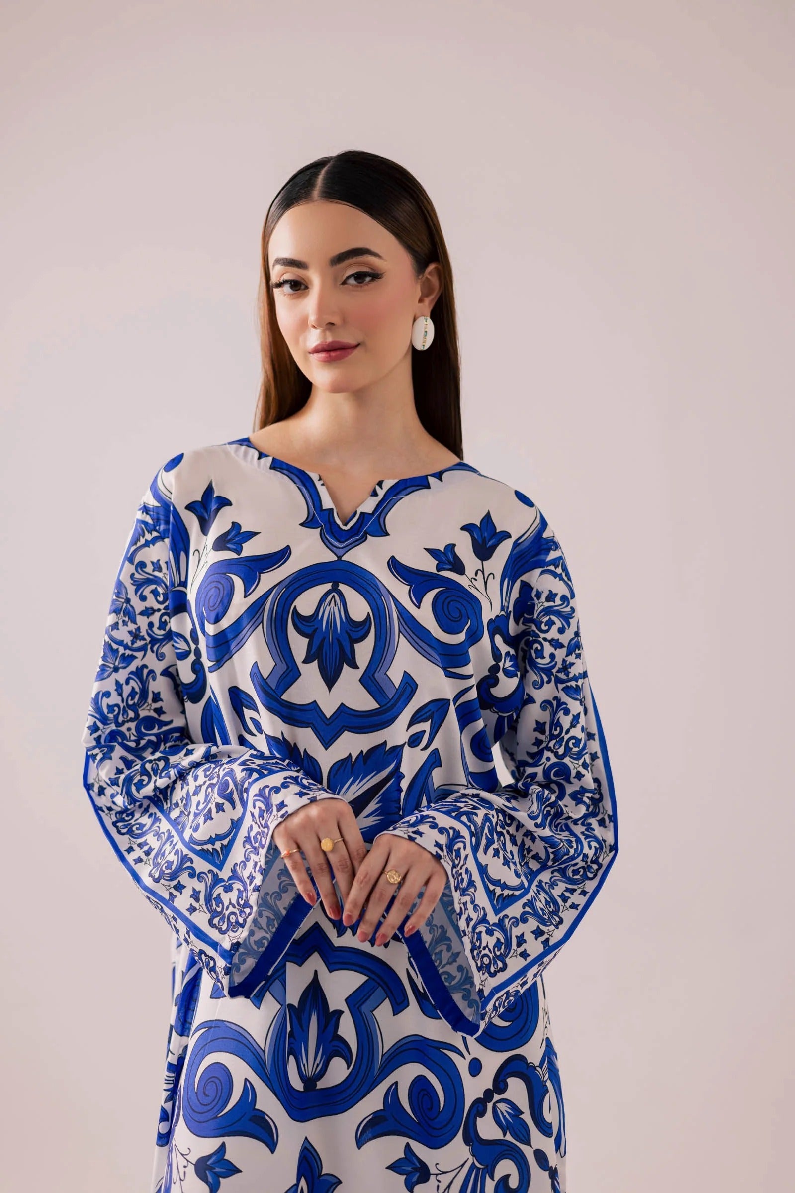 IF-02 Printed Kaftaan