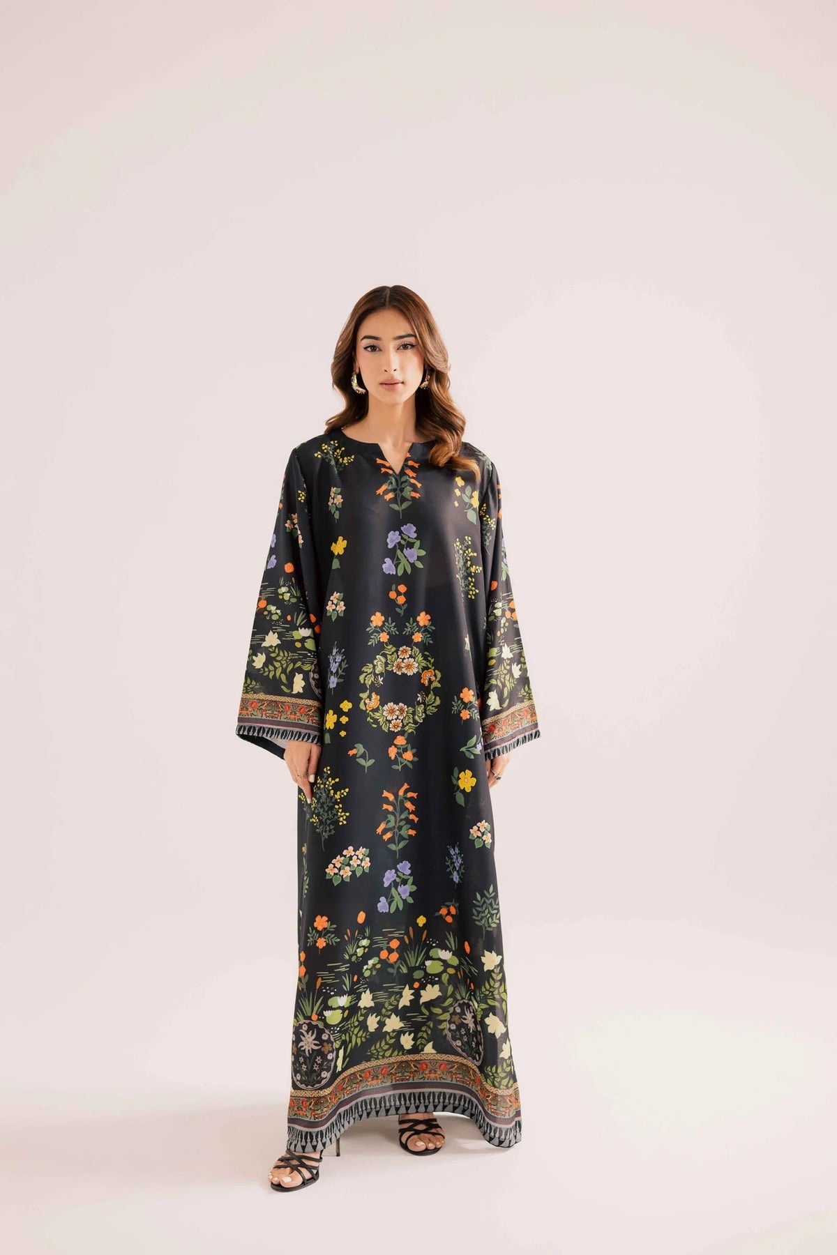 IF-07 Printed Kaftaan