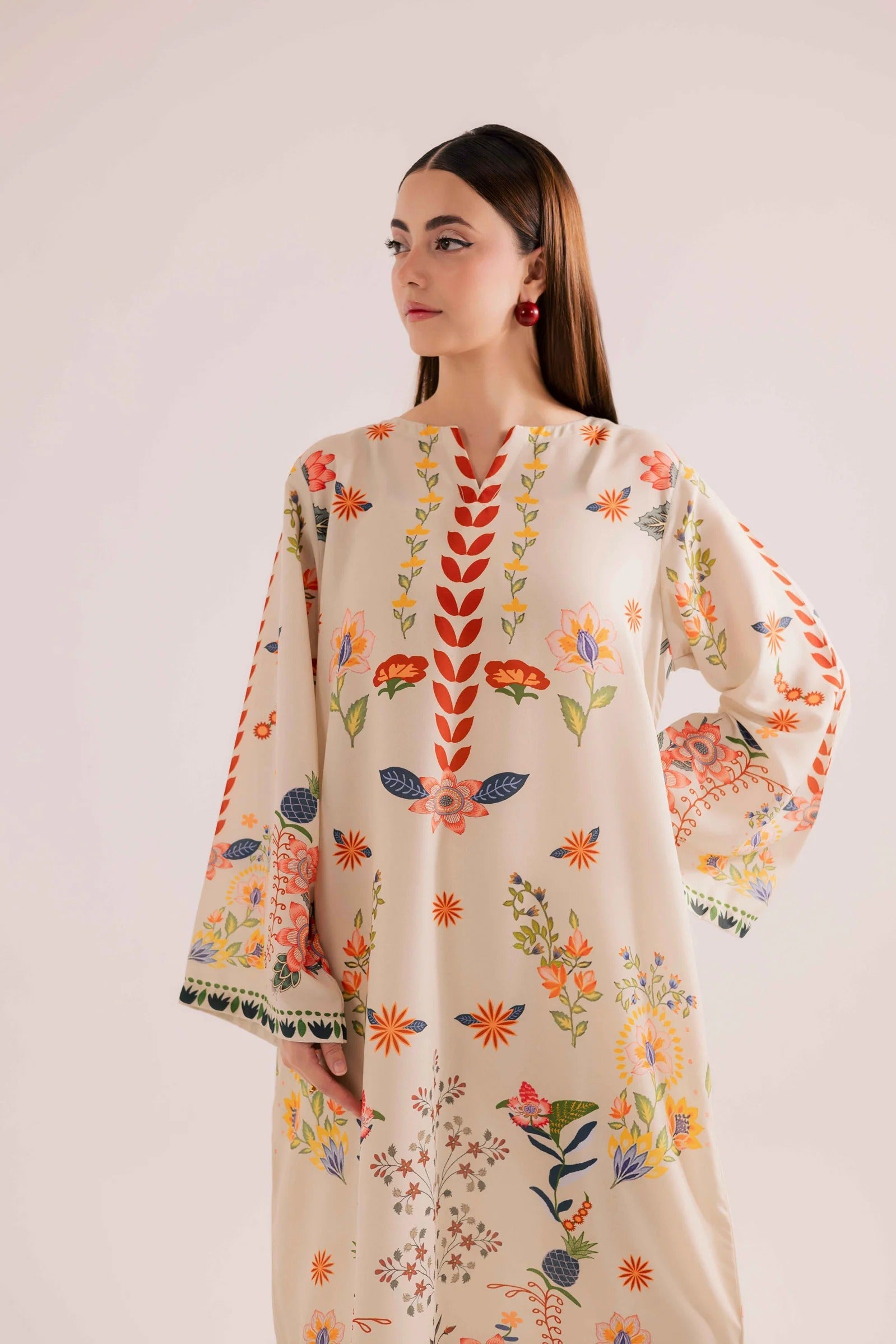 IF-04 Printed Kaftaan