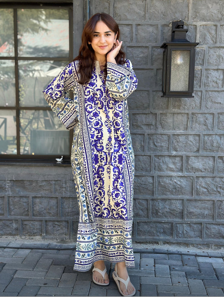 IF-01 Printed Kaftaan
